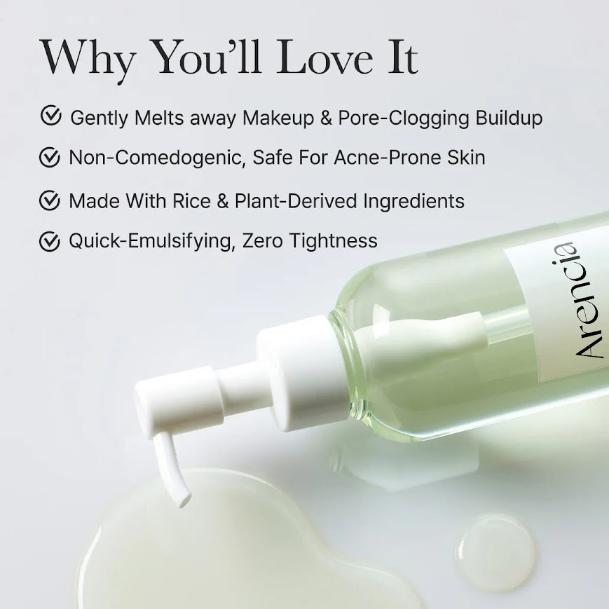 Arencia Pore Melt Mochi Cleansing Oil -200ml