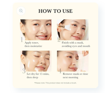 Kojic Acid Turmeric Night Wrapping Mask