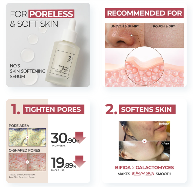 Numbuzin No.3 Skin Softening Serum 50ml