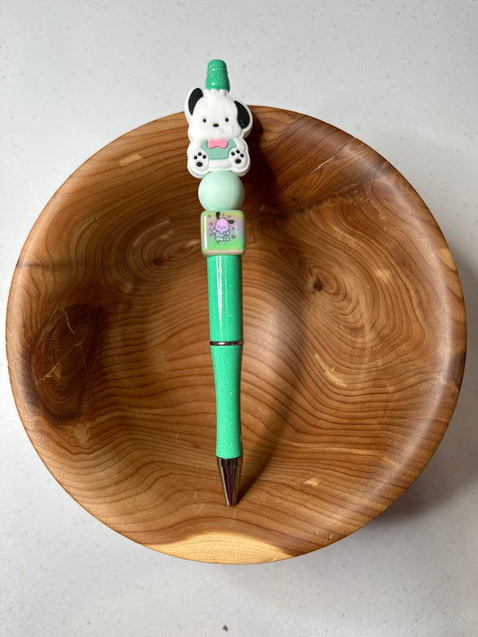 #135 Pochacco Seafoam Pen