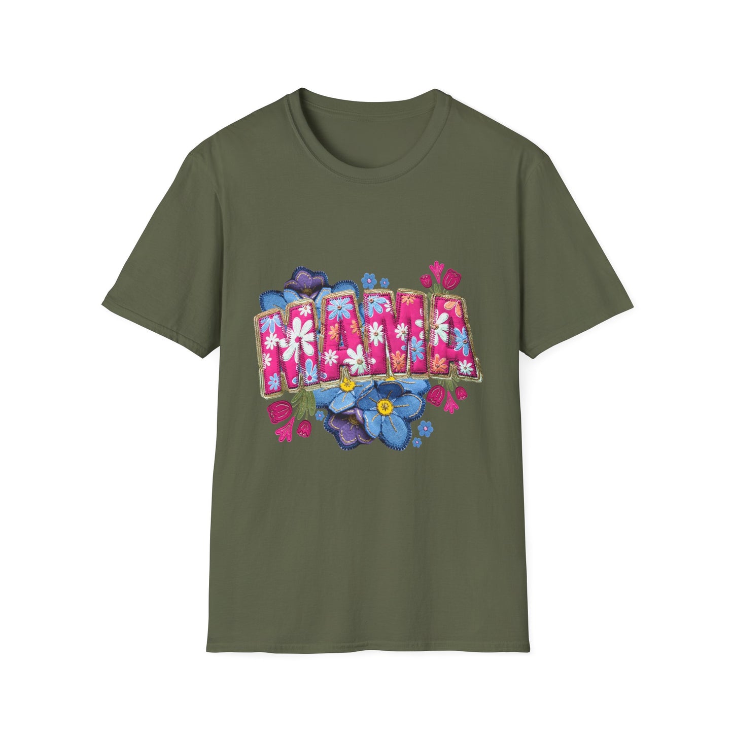 T-Shirt — 'Mama' Floral Graphic Tee | Mother's Day Gift