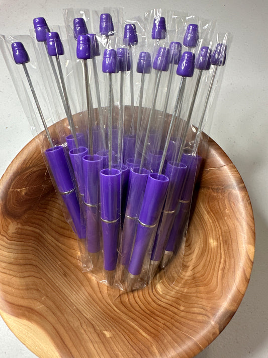 #49 Beadable Pen Base Purple