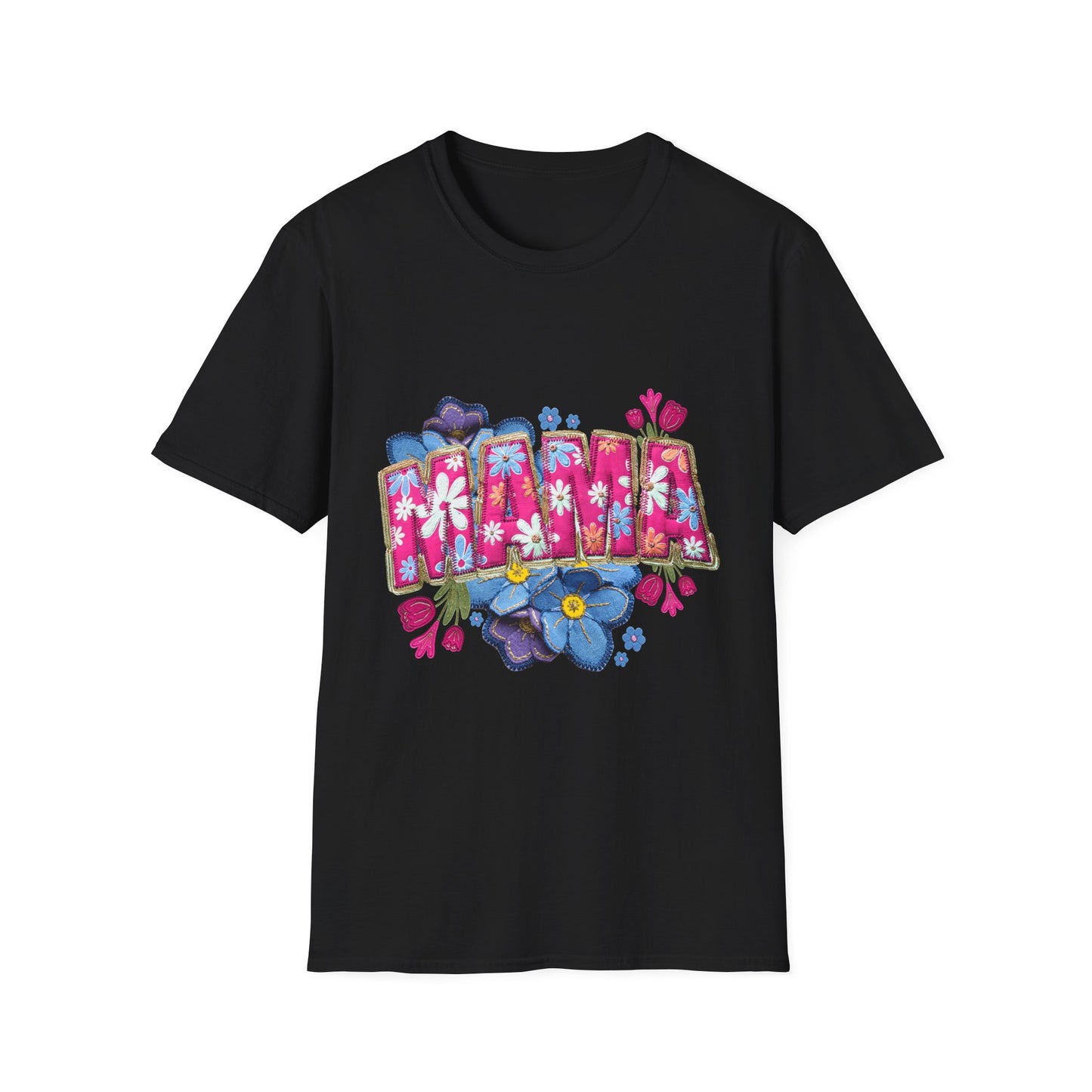 T-Shirt — 'Mama' Floral Graphic Tee | Mother's Day Gift