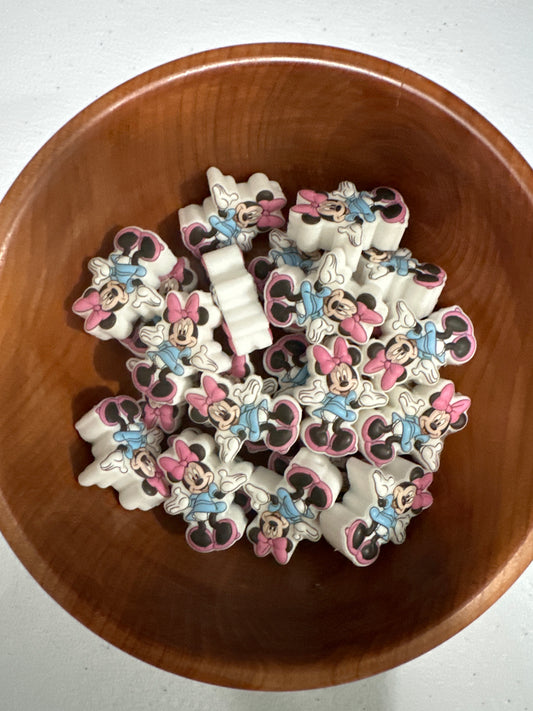 #245 Silicone Focal Beads - MINNIE MOUSE