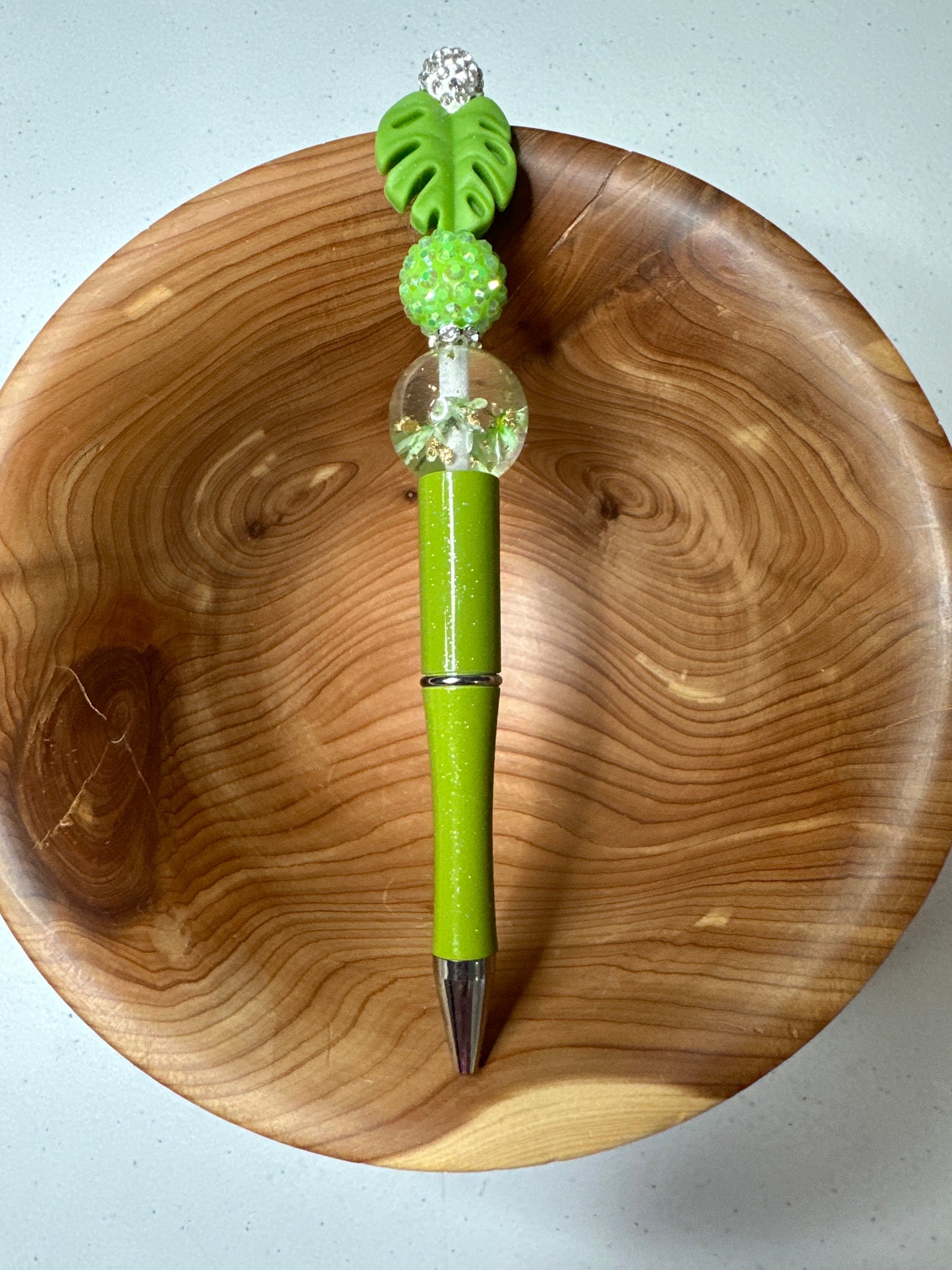 #89 Monstera Green Flower Pen