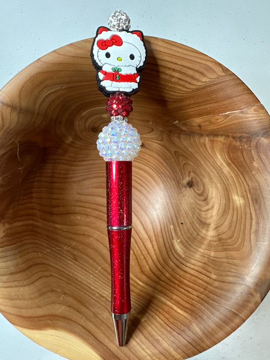 #229 HK Christmas Red Pen