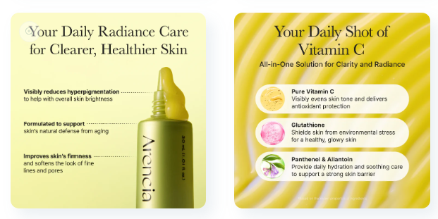 Arencia Vitamin C Booster Shot 30 ml