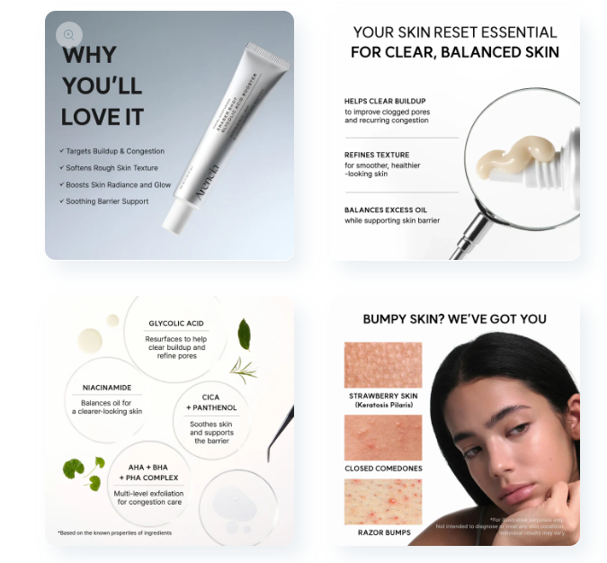 Arencia Eraser Shot Glycolic Acid Booster