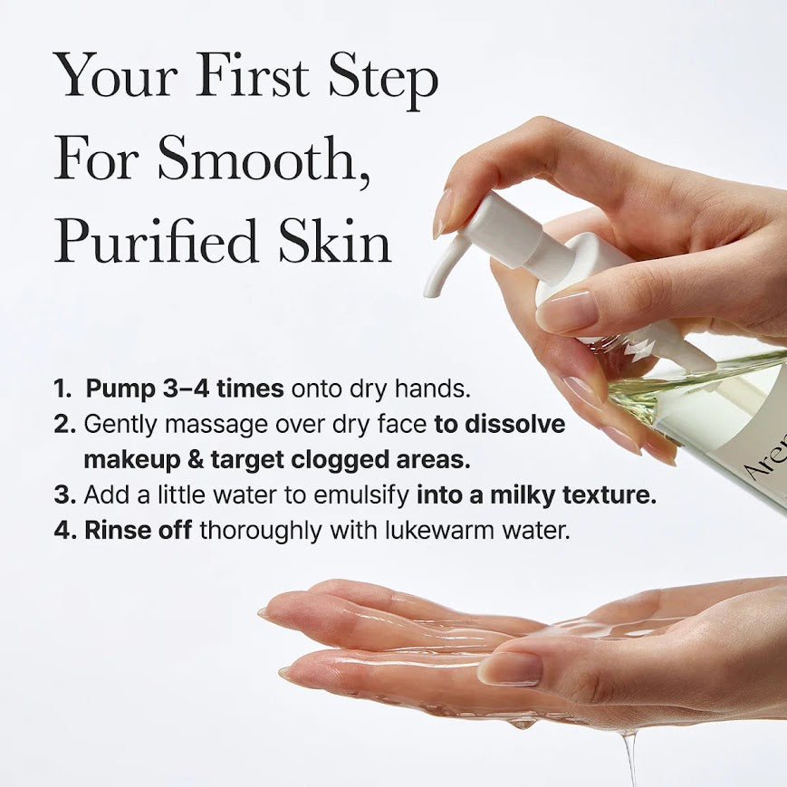 Arencia Pore Melt Mochi Cleansing Oil -200ml