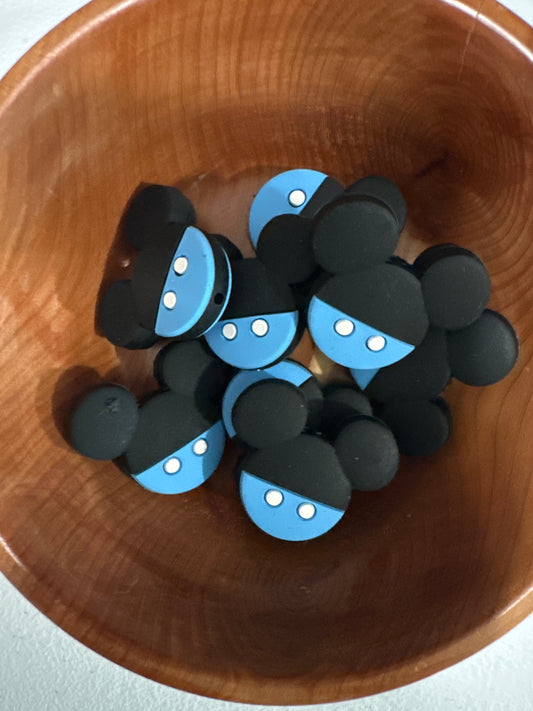 #256 Silicone Focal Beads - MICKEY MOUSE HEAD