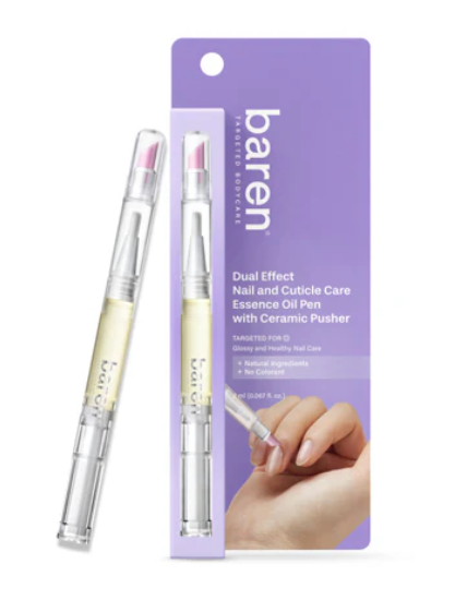 Baren Dual Effect Nail & Cuticle Care Essence Oil Pen 2ml