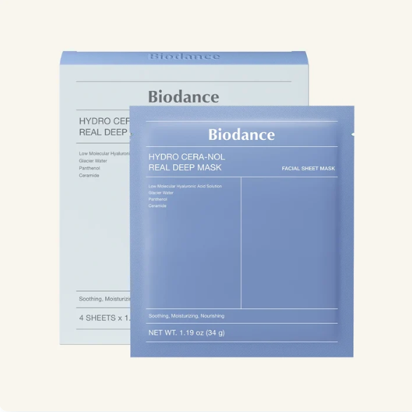 Biodance Hydro Cera-nol Real Deep Mask 4ea