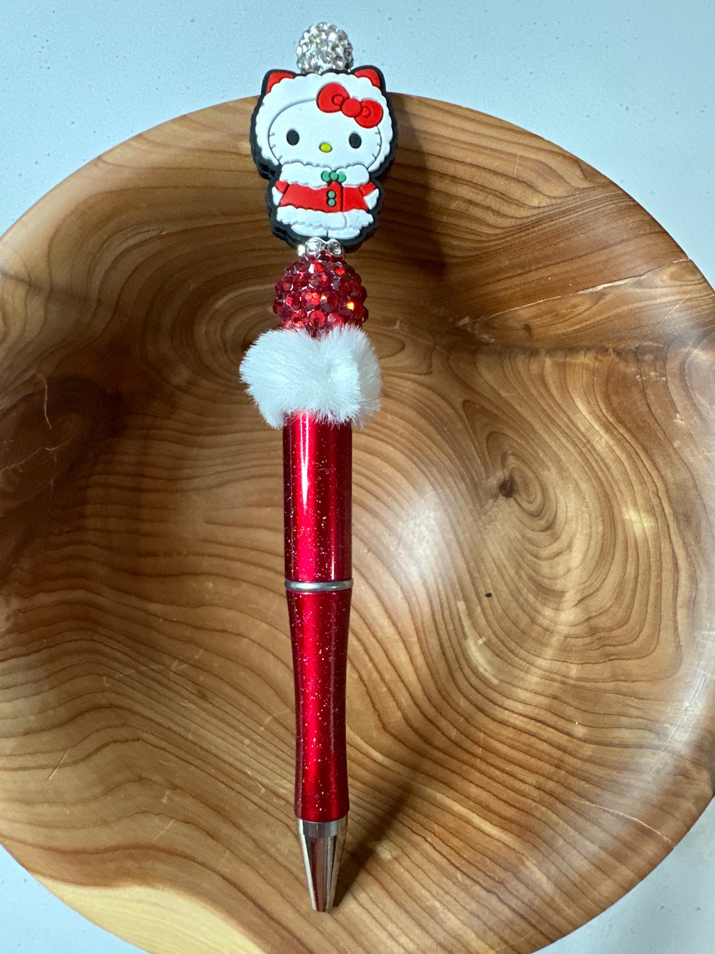 #230 HK Christmas Snow Red Pen