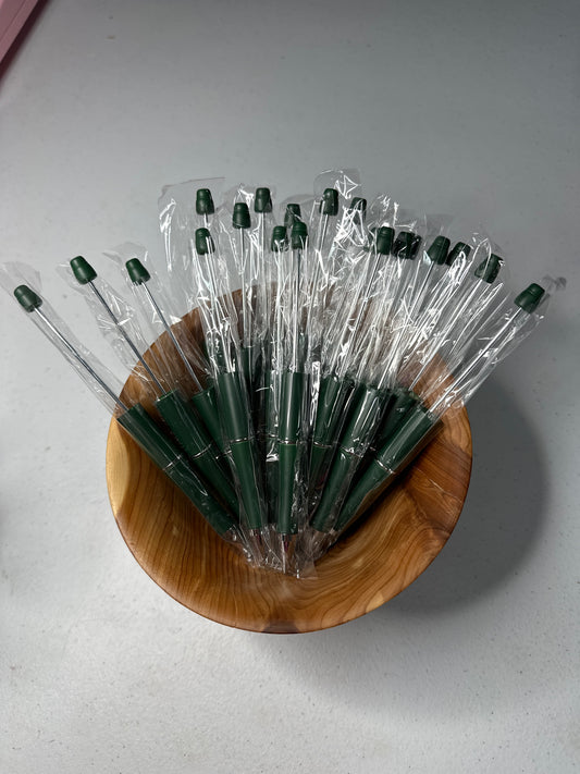 #33 Beadable Pen Base Hunter Green