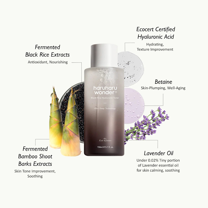Haruharu Wonder Black Rice Hyaluronic Toner-Original