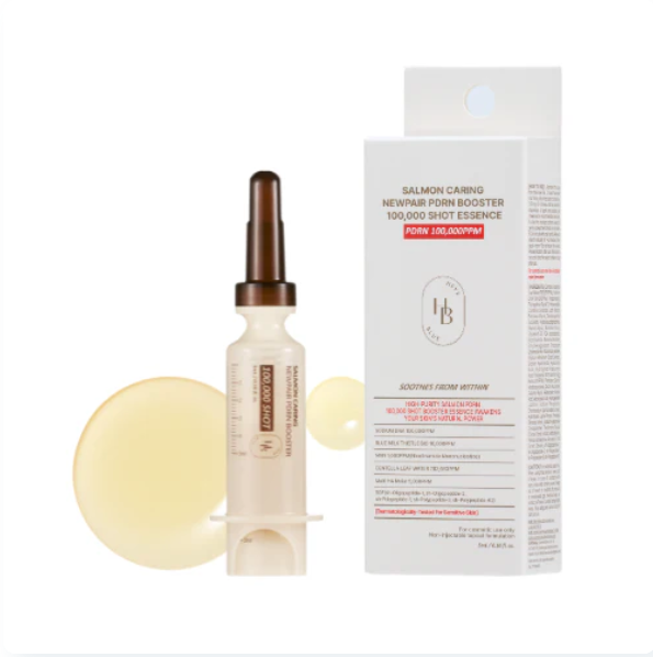 Heveblue Salmon Caring Centella New Pair PDRN Booster 100,000 Shot Essence (1ea)