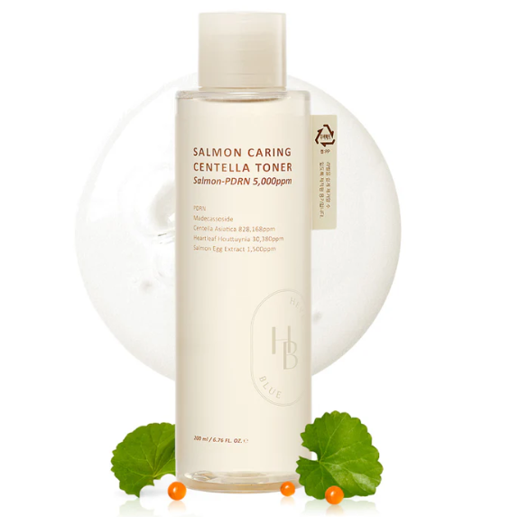 Heveblue Salmon Caring Centella Toner 200ml