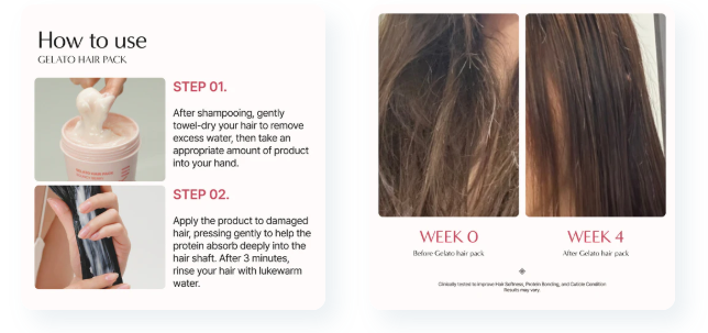 Lilyeve Repair Turn Gelato Hair Pack Bouncy Berry