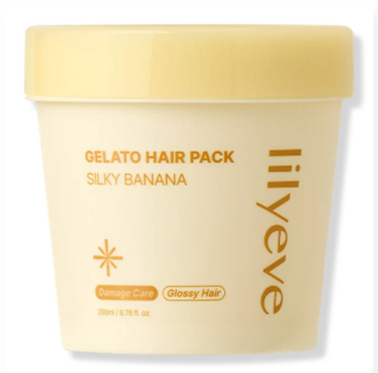Lilyeve Repair: Turn Gelato Hair Pack Silky Banana