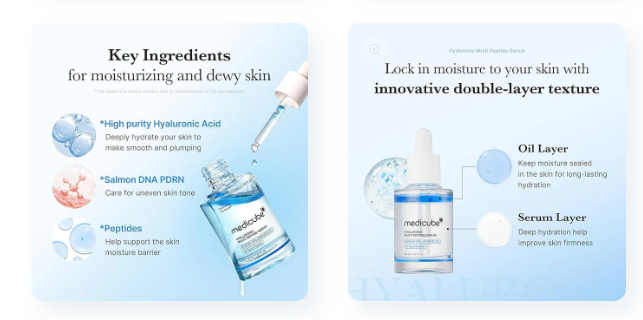 Medicube Hyaluronic Multi Peptide PDRN Serum