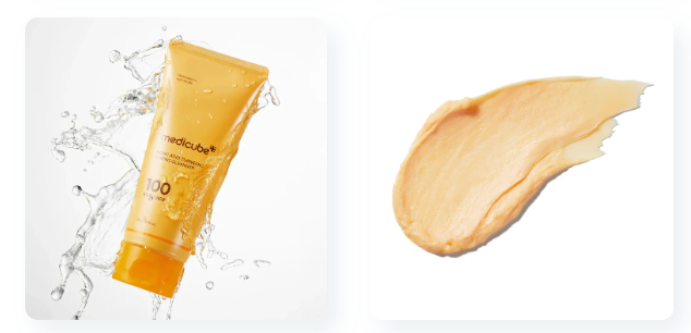 Medicube Kojic Acid Turmeric Toning Cleanser (120g)