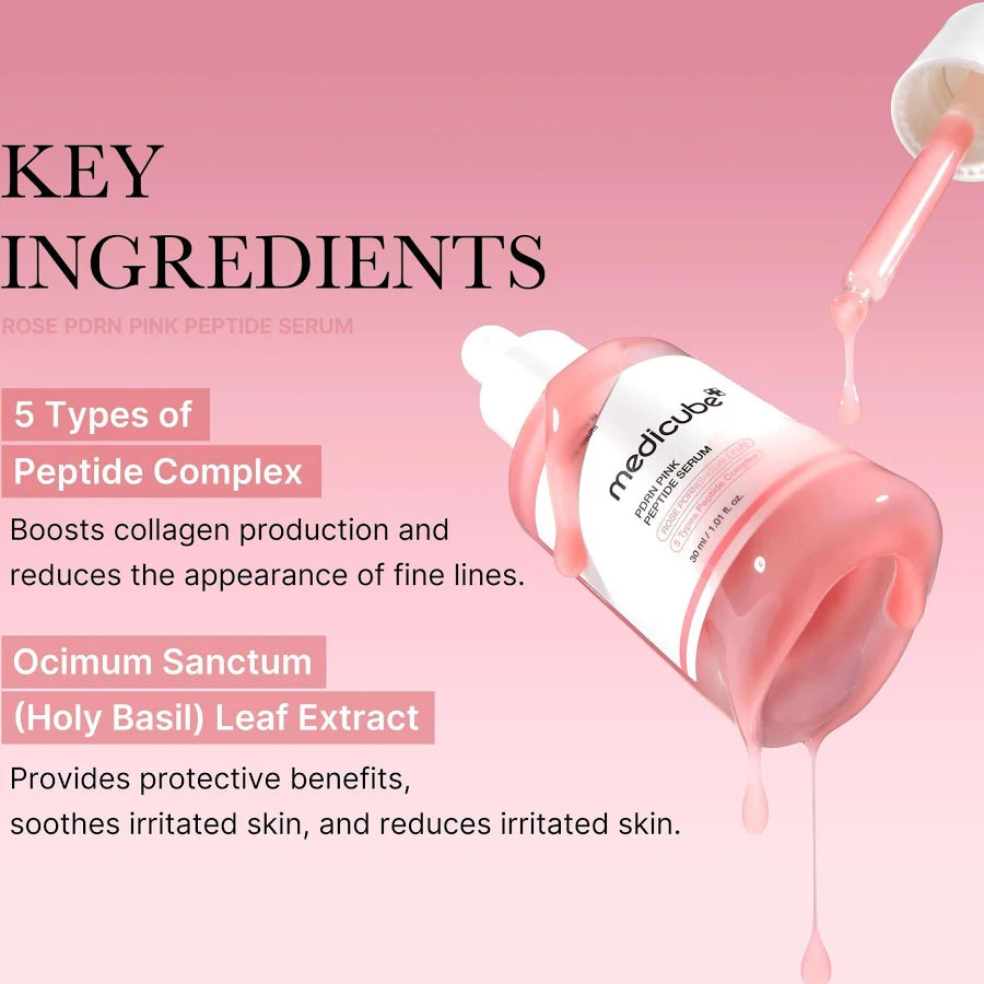 Medicube PDRN Pink Peptide Serum – 30ml