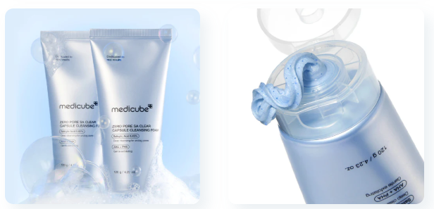 Medicube Zero Pore Clearing Capsule Cleansing Foam (120g)
