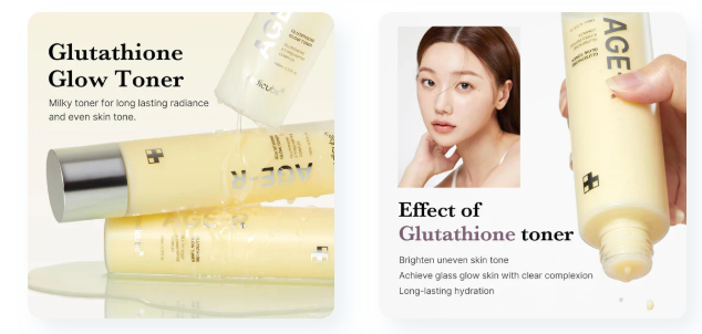 Medicube AGE-R Glutathione Glow Toner (140ml)