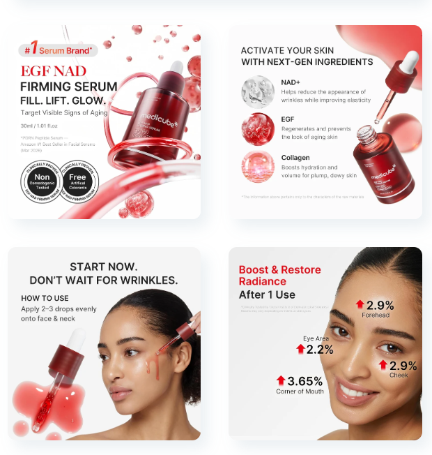 Medicube EGF NAD+ Firming Serum 30ml