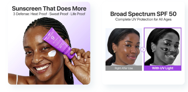 Numbuzin No.9 NAD+ BIO Super Defense Glow Sunscreen (SPF 50)