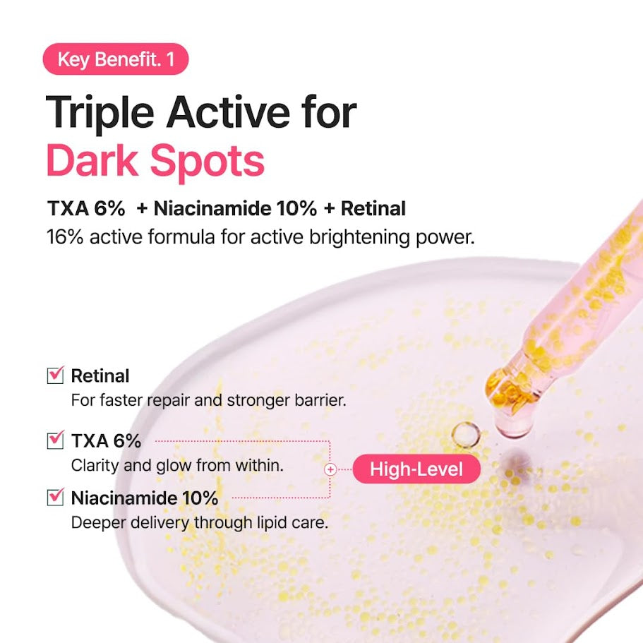 Purito Seoul TXA 6% Niacinamide 10 Retinal Serum (30ml)