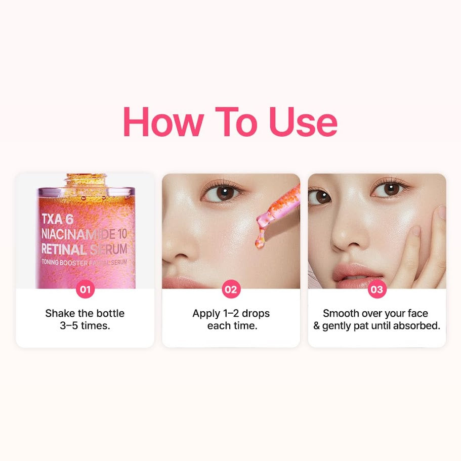 Purito Seoul TXA 6% Niacinamide 10 Retinal Serum (30ml)