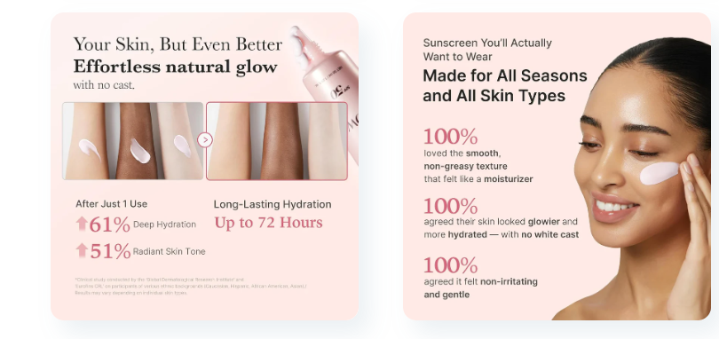 Medicube Glow Collagen Sunscreen 50ml SPF 50