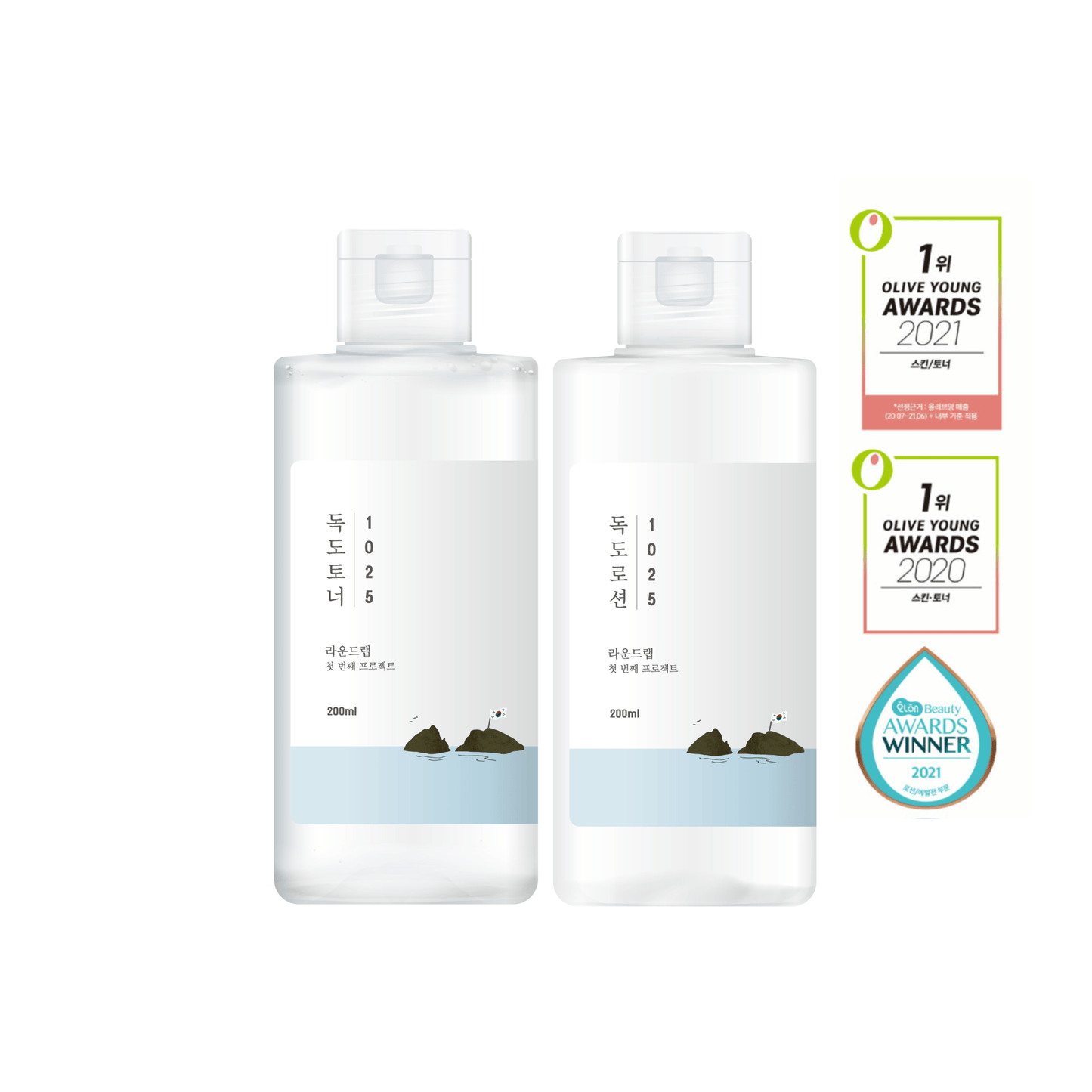 1025 Dokdo Toner + Lotion Duo